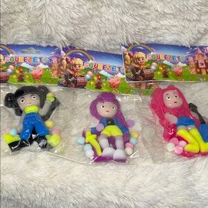 K-POP Demon Hunters Squeeze Toy Zoey, Rumi and Mira